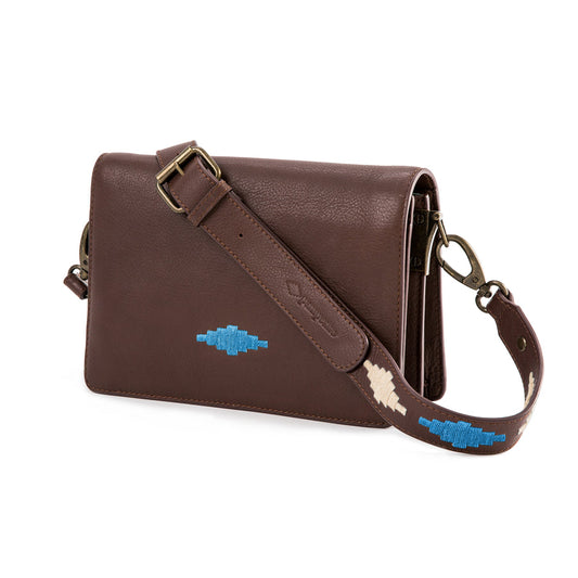 Pampeano 'Estilo' Crossbody Bag - Brown Leather